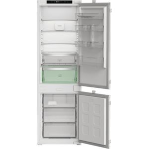 Hotpoint Combinazione Frigorifero/Congelatore Da incasso HPK2 5292 B4E Zinc Metal 2 porte Frontal open