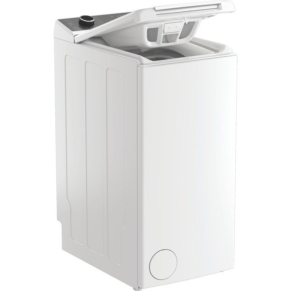 Hotpoint-Lavabiancheria-A-libera-installazione-HTLCARE-66S-IT-Bianco-Carica-dall-alto-A-Perspective-open