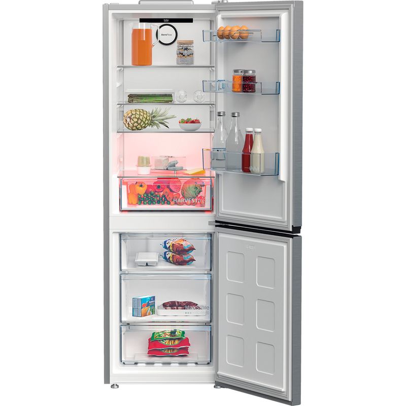 Beko Combinazione Frigorifero/Congelatore A libera installazione B5XRCNA366HXB New Silver – ARC 1035 2 porte Lifestyle frontal open