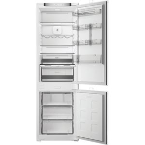 Whirlpool Combinazione Frigorifero/Congelatore Da incasso WHK2 5293 B5E Zinc Metal 2 porte Frontal open