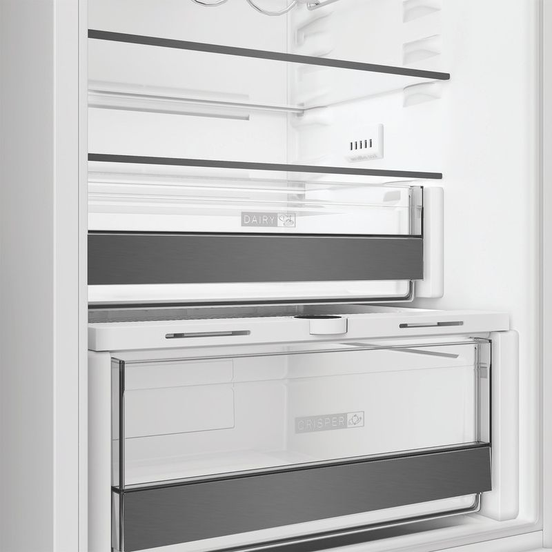 Whirlpool Combinazione Frigorifero/Congelatore Da incasso WHK2 5292 B4E Zinc Metal 2 porte Drawer