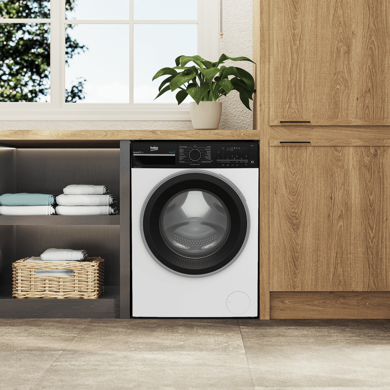 Beko Lavabiancheria A libera installazione AMBT3104S Bianco Carica frontale A Lifestyle frontal