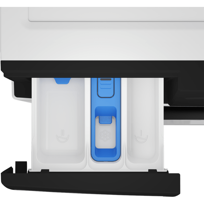Beko Lavabiancheria A libera installazione AMBT3104S Bianco Carica frontale A Drawer