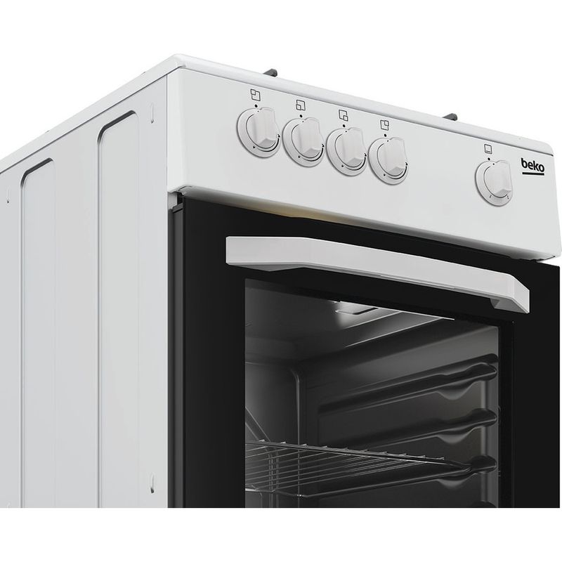 Beko Cucina con forno a doppia cavità CSG 42001 FW Bianco GAS Control panel