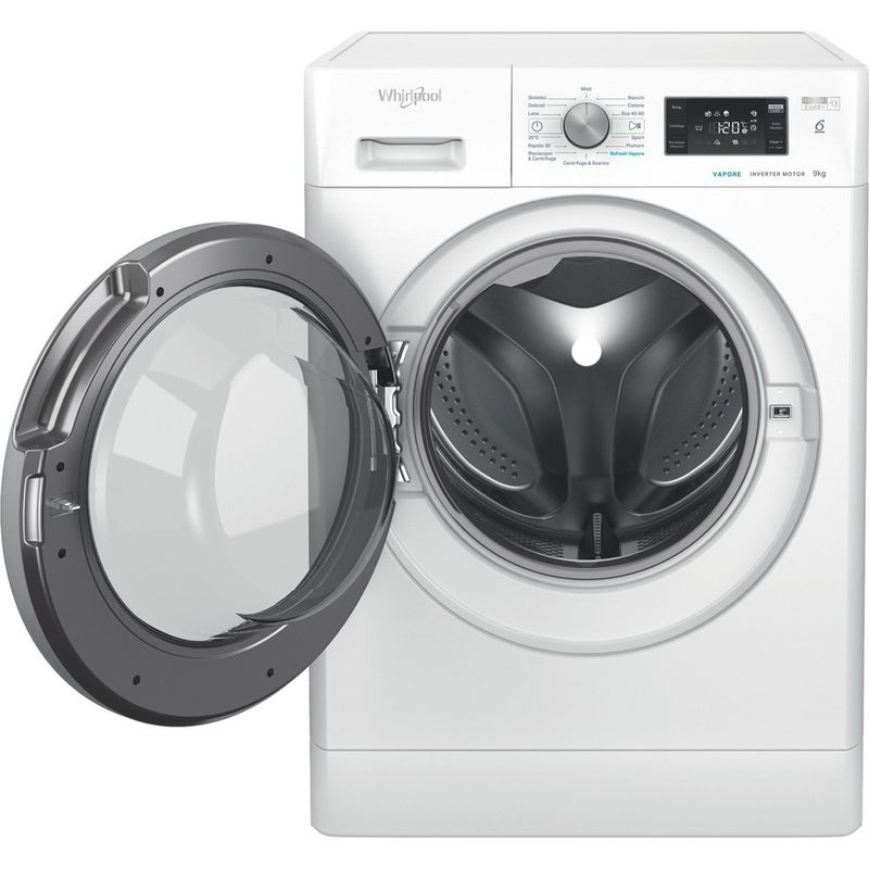 Whirlpool Lavabiancheria A libera installazione FFB EP 9148 BS IT Bianco Carica frontale A Frontal open