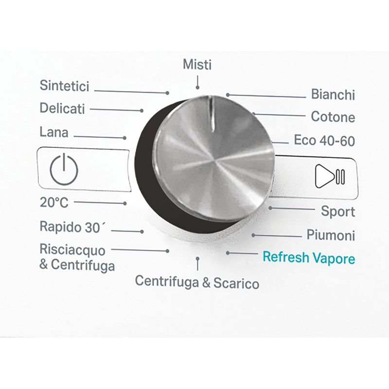 Whirlpool Lavabiancheria A libera installazione FFB EP 9148 BS IT Bianco Carica frontale A Program
