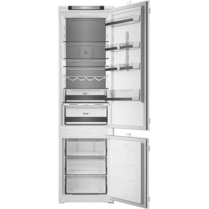 Whirlpool Combinazione Frigorifero/Congelatore Da incasso WHK2 5323 B5E1 Zinc Metal 2 porte Frontal open