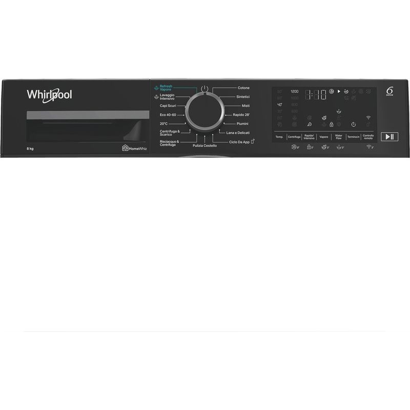 Whirlpool Lavabiancheria A libera installazione WAM 862WBC IT Bianco Carica frontale A Program