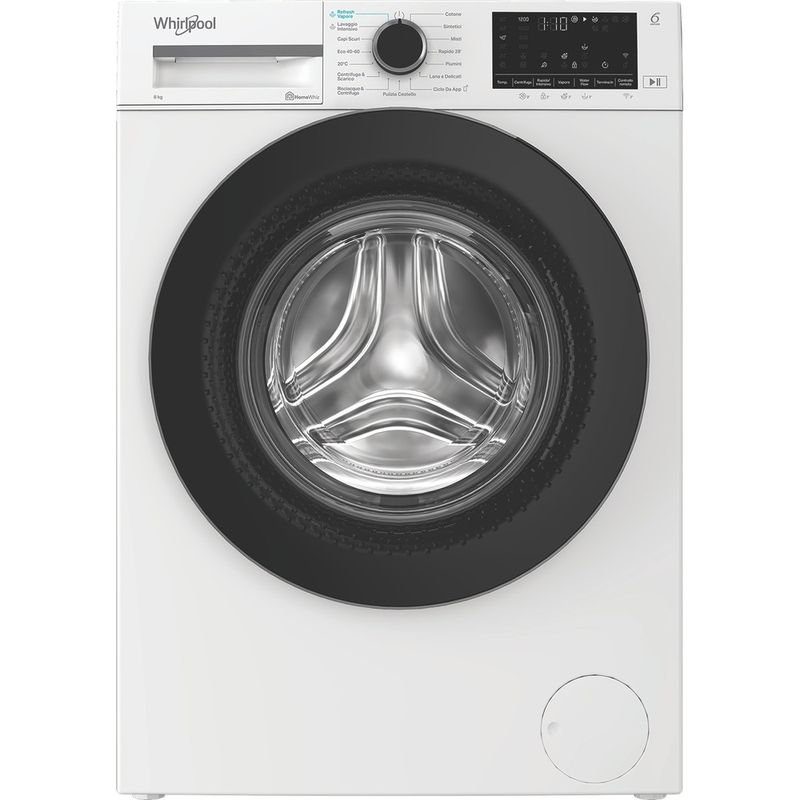 Whirlpool Lavabiancheria A libera installazione WAM R268WB IT Bianco Carica frontale A Frontal