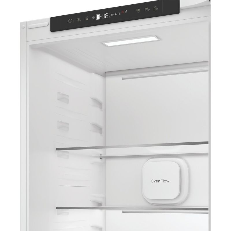 Hotpoint-Combinazione-Frigorifero-Congelatore-Da-incasso-HPK2-5322-B4E1-Zinc-Metal-2-porte-Control-panel