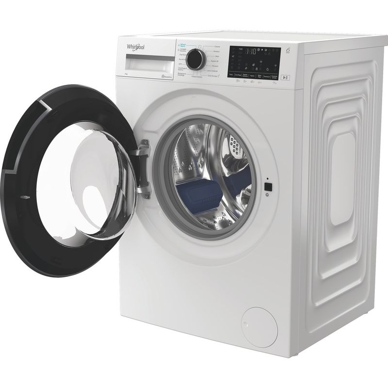 Whirlpool Lavabiancheria A libera installazione WAM 949WB IT Bianco Carica frontale A Perspective open