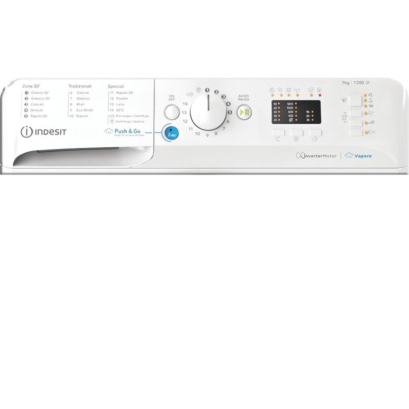 Indesit-Lavabiancheria-A-libera-installazione-BWSA-7126X-WV-IT-Bianco-Carica-frontale-A-Program