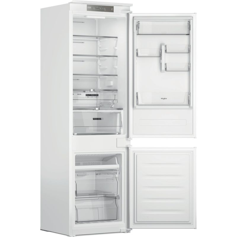 Whirlpool-Combinazione-Frigorifero-Congelatore-Da-incasso-WHR-18-TD-Bianco-2-porte-Perspective-open