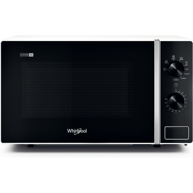Whirlpool-Microonde-A-libera-installazione-MWP-103-W-Bianco-Meccanico-20-Microonde---grill-700-Frontal