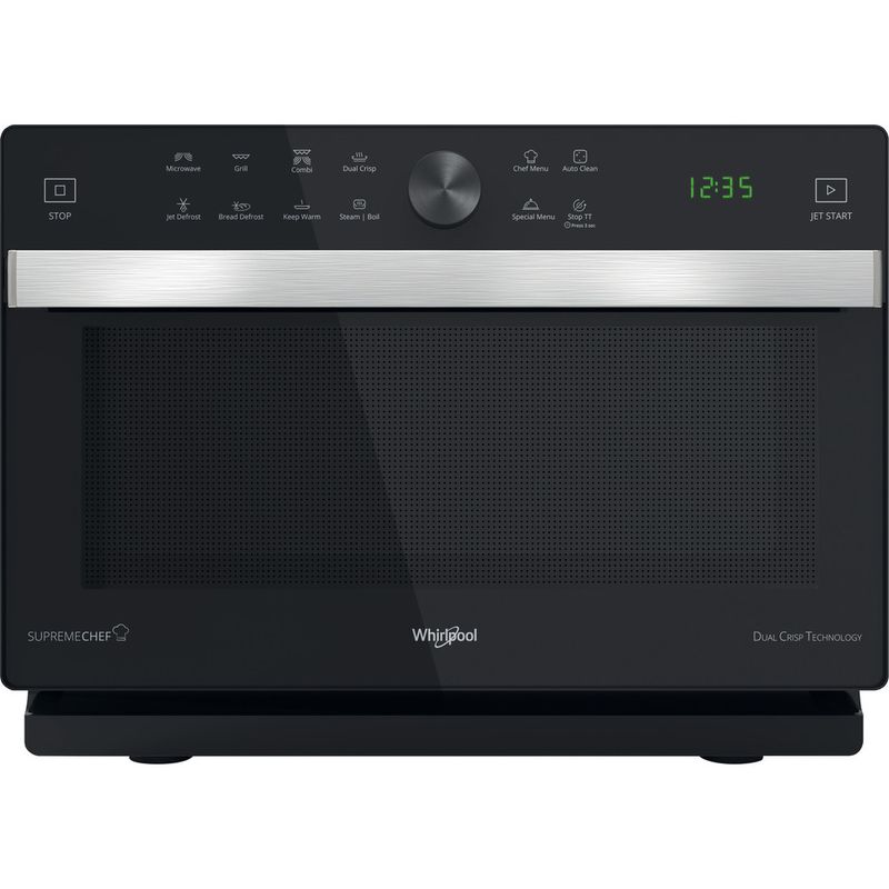 Whirlpool-Microonde-A-libera-installazione-MWP-337-SB-Argento-Elettronico-33-Microonde---grill-900-Frontal