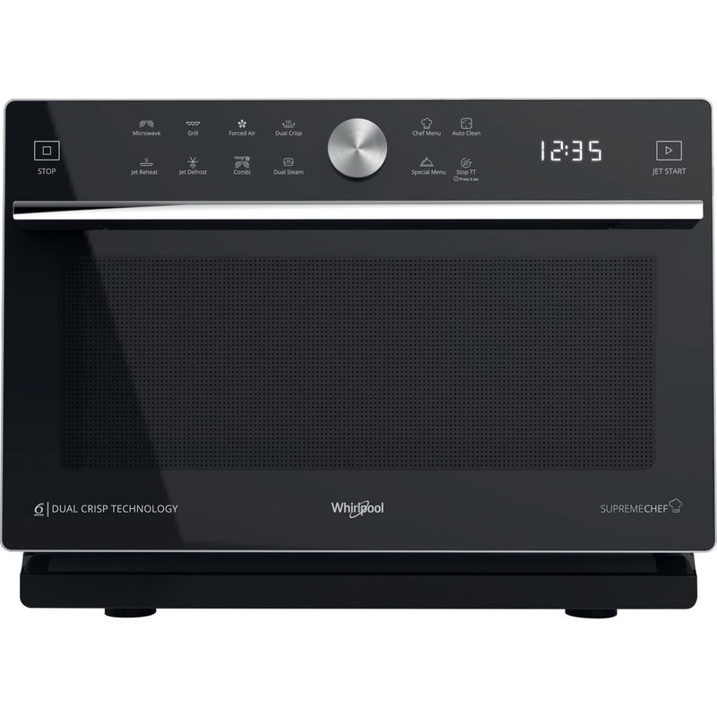 Whirlpool-Microonde-A-libera-installazione-MWSC-933-SB-Argento-Elettronico-33-Microonde-combinato-900-Frontal