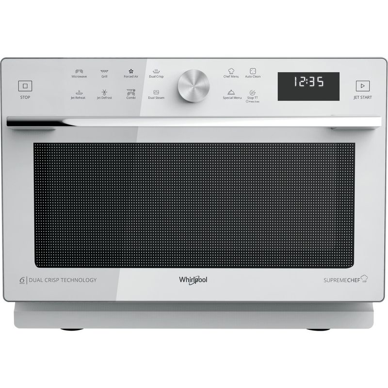 Whirlpool-Microonde-A-libera-installazione-MWSC-933-SW-Bianco-Elettronico-33-Microonde-combinato-900-Frontal