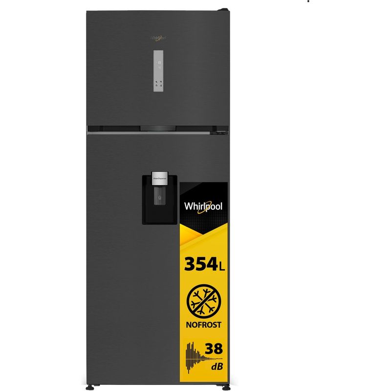 Whirlpool-Combinazione-Frigorifero-Congelatore-A-libera-installazione-WHD2-6472W-X4E-ARC-764-Manhattan-Gray-2-porte-Perspective-open