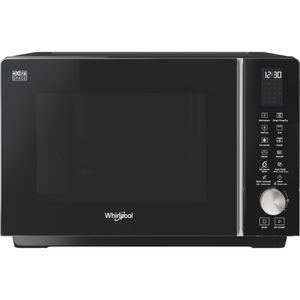 Whirlpool-Microonde-A-libera-installazione-MWF-259-SB-Silver-Nero-Elettronico-25-Microonde-combinato-800-Frontal