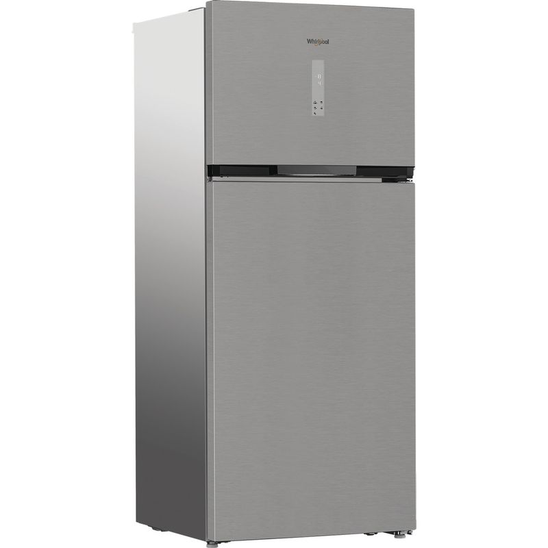 Whirlpool-Combinazione-Frigorifero-Congelatore-A-libera-installazione-WHD2-6553-X5E-New-Silver-–-ARC-1035-2-porte-Perspective