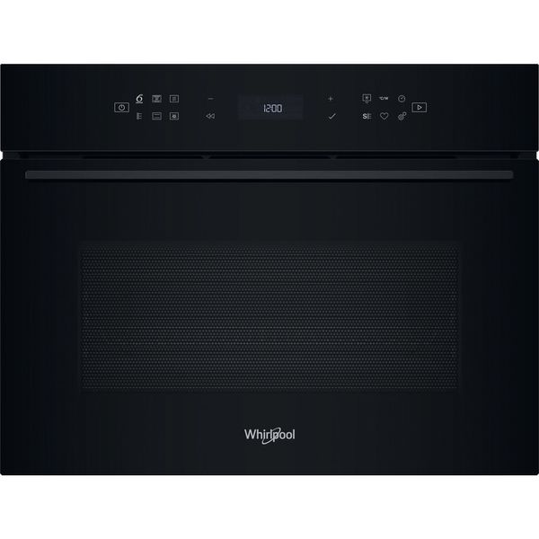 Whirlpool-Microonde-Da-incasso-WCW7O7HTSB-Nero-Elettronico-53-Microonde-combinato-950-Frontal