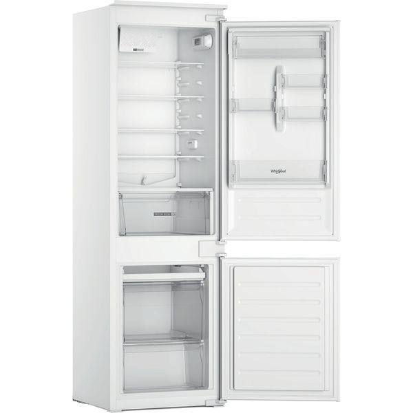 Whirlpool-Combinazione-Frigorifero-Congelatore-Da-incasso-WHC18D011A2-Bianco-2-porte-Perspective-open