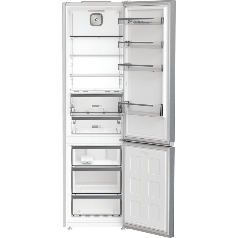 Whirlpool-Combinazione-Frigorifero-Congelatore-A-libera-installazione-WHK-26404-XP5E-New-Silver-–-ARC-1035-2-porte-Perspective-open