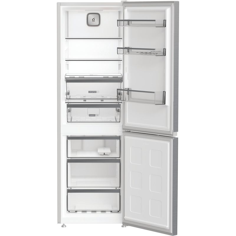 Whirlpool Combinazione Frigorifero/Congelatore A libera installazione WHK 26363 XP6E New Silver – ARC 1035 2 porte Perspective open