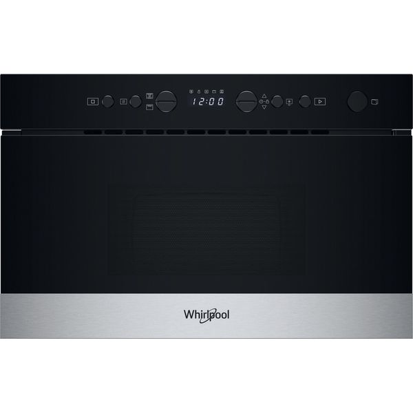 Whirlpool-Microonde-Da-incasso-WMN574BX-Stainless-Steel-Elettronico-22-Microonde---grill-750-Frontal