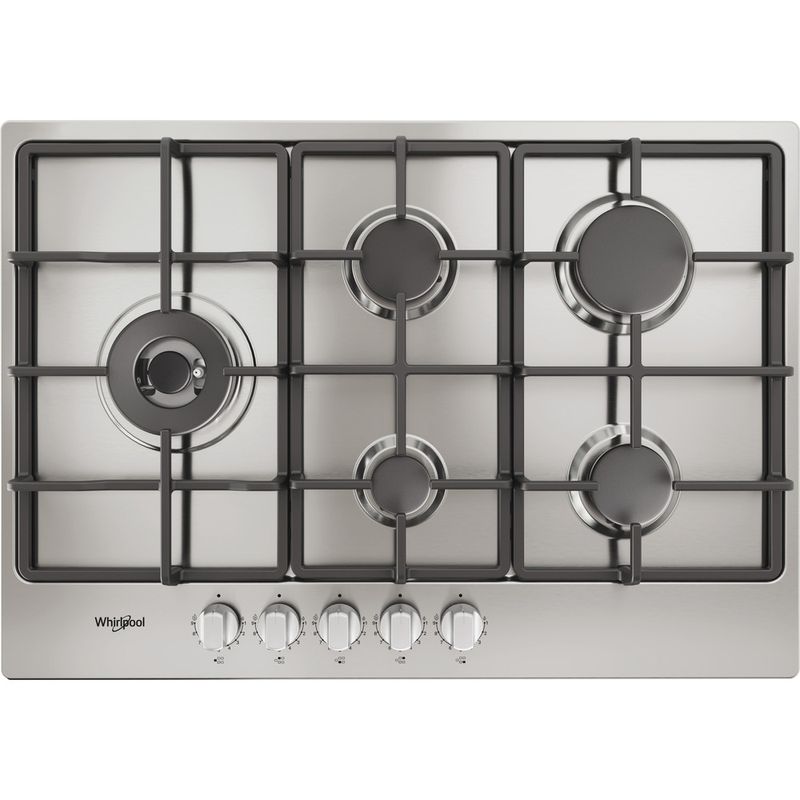 Whirlpool-Piano-cottura-TGML-761-IX-R-Inox-GAS-Frontal