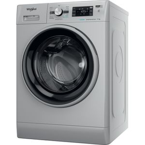 Whirlpool Lavabiancheria A libera installazione FFB 116 SILVER IT Argento Carica frontale A Perspective