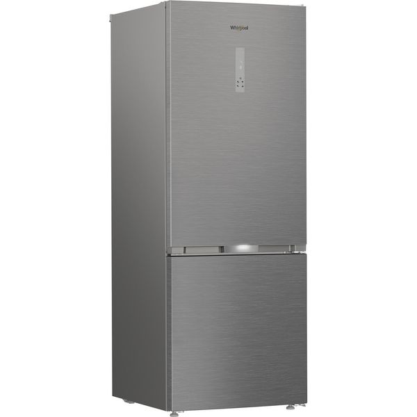 Whirlpool-Combinazione-Frigorifero-Congelatore-A-libera-installazione-WHK2-6493-X5E-New-Silver-–-ARC-1035-2-porte-Perspective