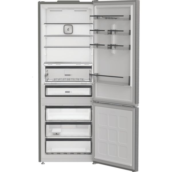 Whirlpool-Combinazione-Frigorifero-Congelatore-A-libera-installazione-WHK2-6493-X5E-New-Silver-–-ARC-1035-2-porte-Perspective-open