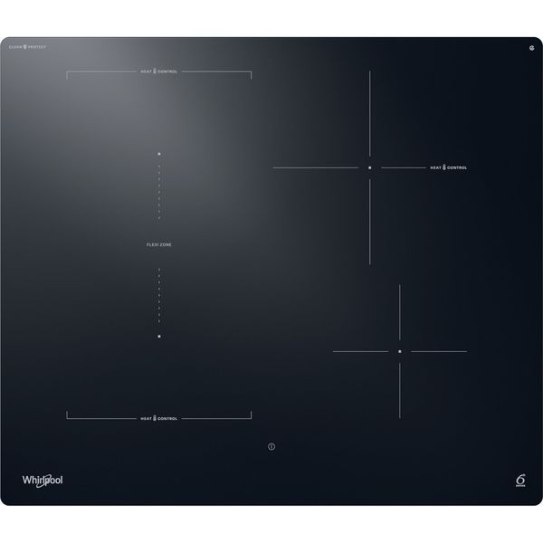 Whirlpool-Piano-cottura-WTX6014DCF-Nero-Induction-vitroceramic-Frontal