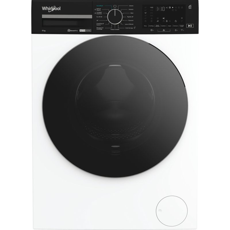 Whirlpool-Lavabiancheria-A-libera-installazione-WPM-97W-ADS-IT-Bianco-Carica-frontale-A-Perspective