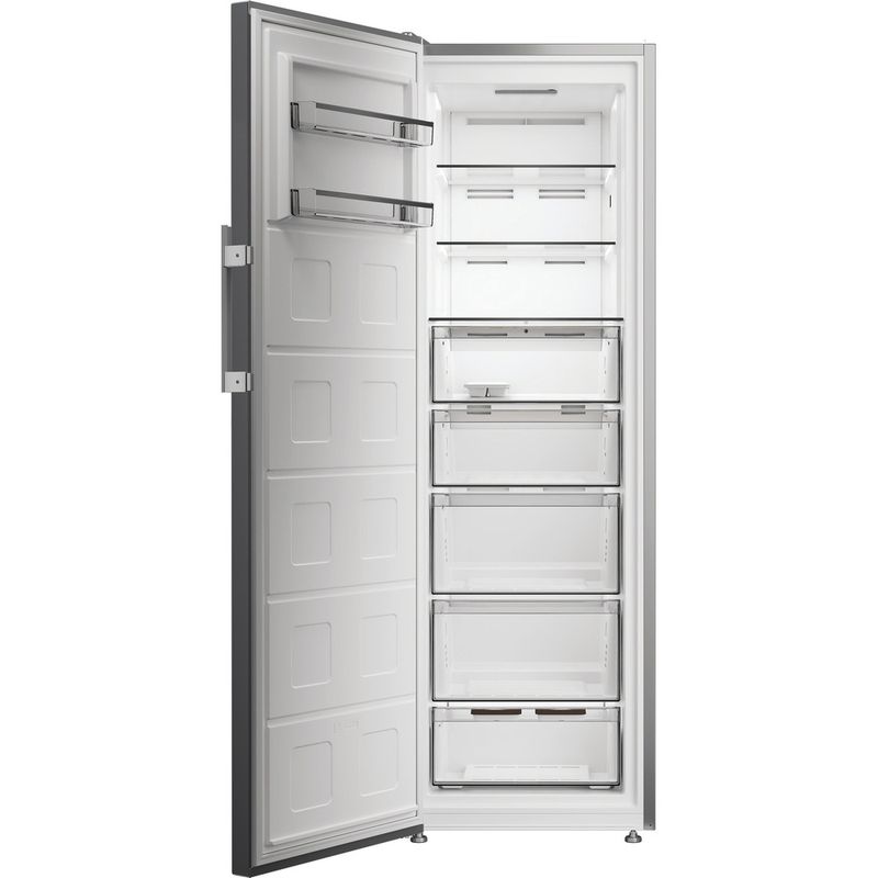 Whirlpool Congelatore A libera installazione WHMFF 6312 XP4 New Silver – ARC 1035 Frontal open