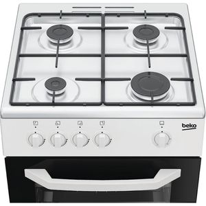 Beko-Cucina-con-forno-a-doppia-cavita-CSG-42001-FW-Bianco-GAS-Heating-element