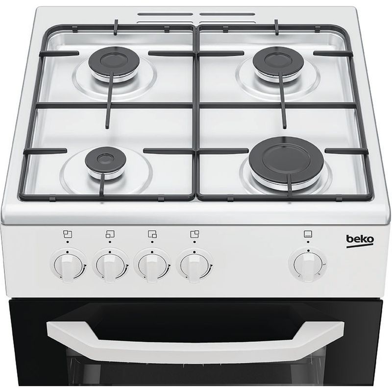 Beko-Cucina-con-forno-a-doppia-cavita-CSG-42001-FW-Bianco-GAS-Heating-element