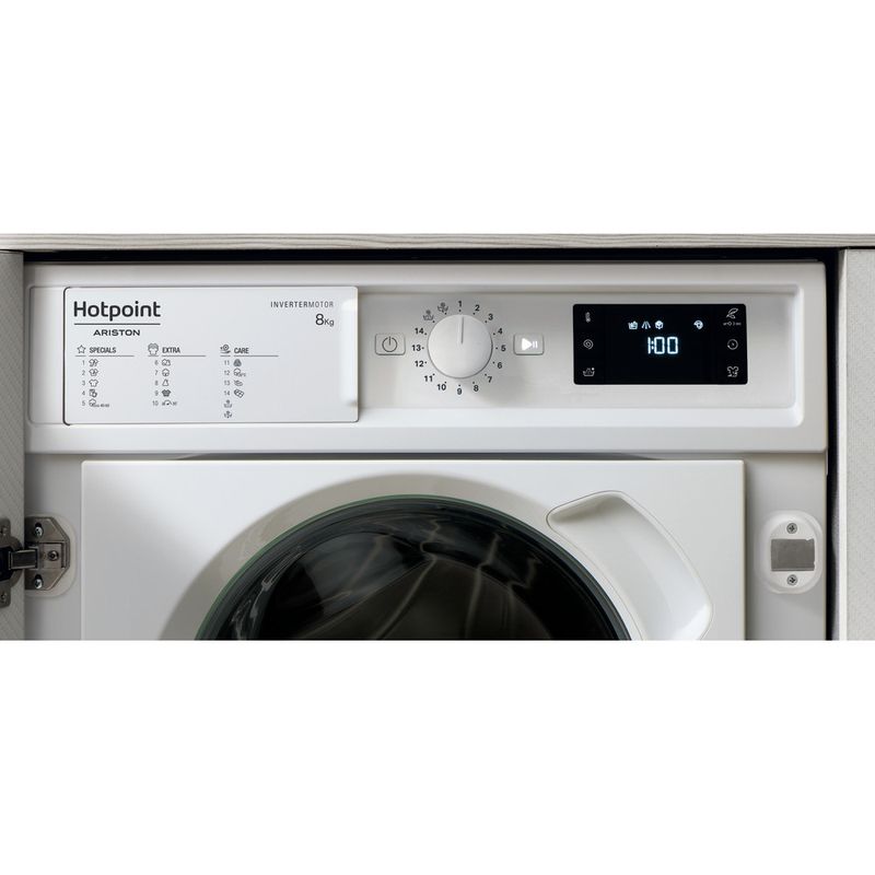 Hotpoint_Ariston-Lavabiancheria-Da-incasso-BI-WMHG-8146-EU-Bianco-Carica-frontale-A-Control-panel