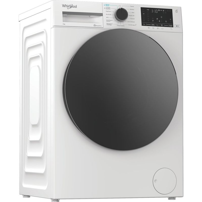 Whirlpool Lavabiancheria A libera installazione WAM R949WB IT Bianco Carica frontale A Perspective