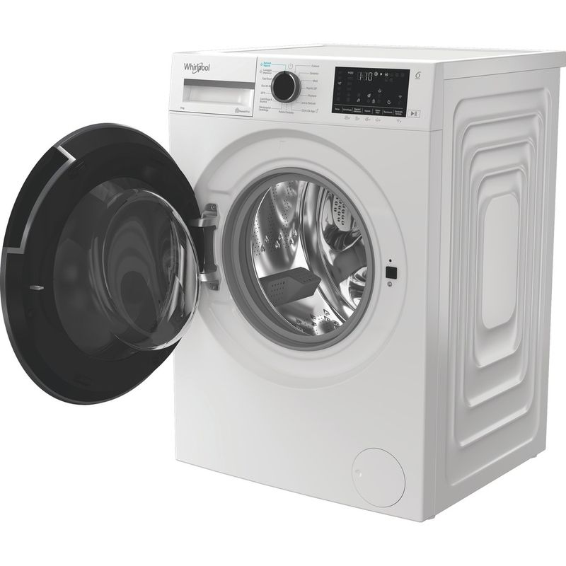 Whirlpool Lavabiancheria A libera installazione WAM R949WB IT Bianco Carica frontale A Perspective open
