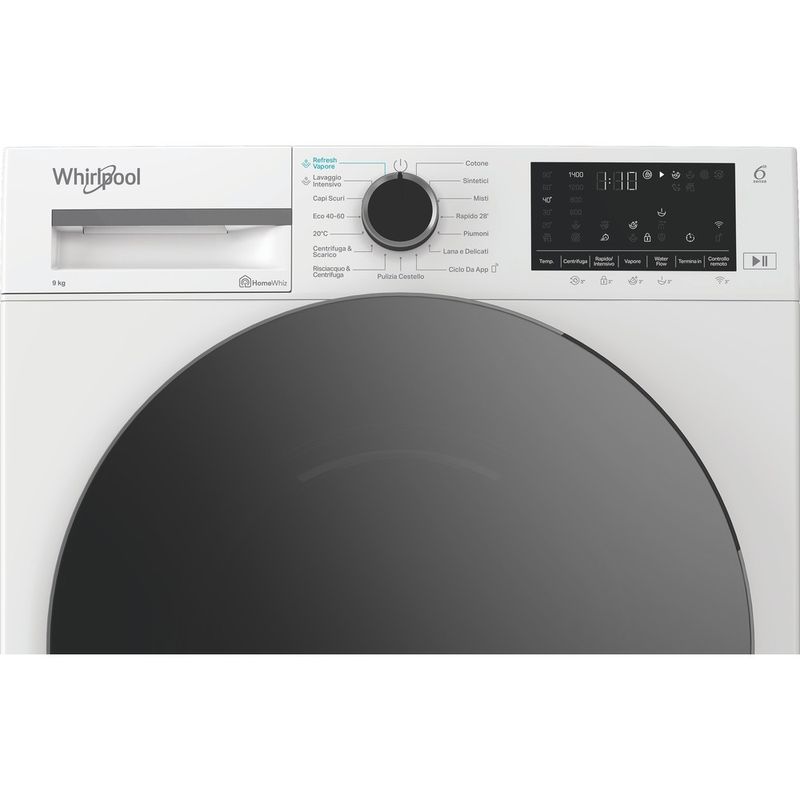 Whirlpool Lavabiancheria A libera installazione WAM R949WB IT Bianco Carica frontale A Control panel
