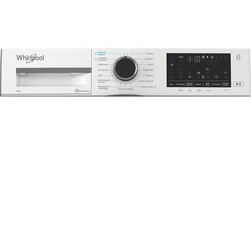 Whirlpool Lavabiancheria A libera installazione WAM R949WB IT Bianco Carica frontale A Program