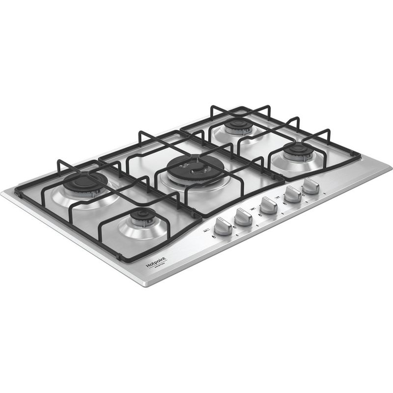 Hotpoint_Ariston Piano cottura PCN R753N T/IX/HA Inox GAS Perspective