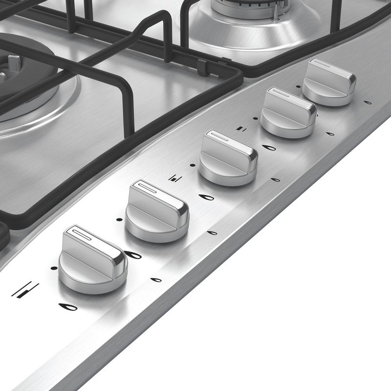 Hotpoint_Ariston Piano cottura PCN R753N T/IX/HA Inox GAS Control panel