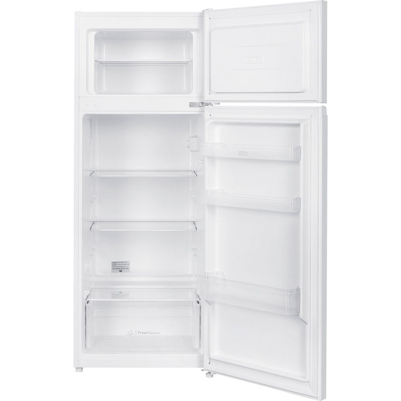 Indesit Combinazione Frigorifero/Congelatore A libera installazione I55T0 412W Bianco 2 porte Frontal open
