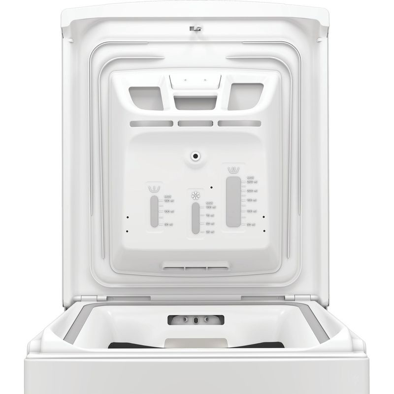 Hotpoint-Lavabiancheria-Libera-installazione-HTLCARE-UR76S-IT-Bianco-Carica-dall-altro-A-Frontal-open