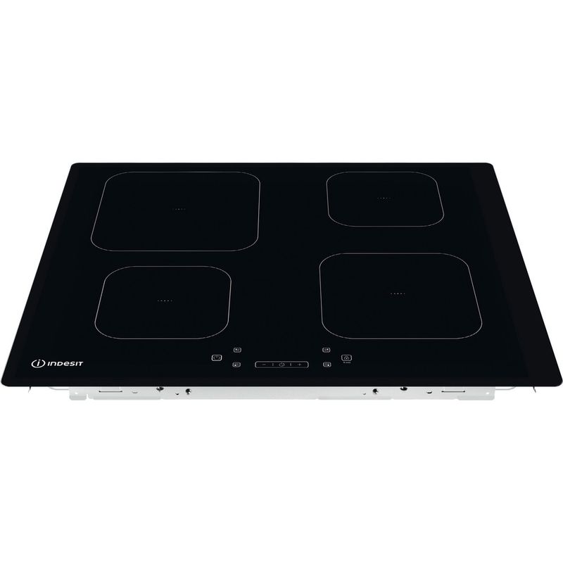 Indesit-Piano-cottura-IS-35Q60-NE-Nero-Induction-vitroceramic-Frontal-top-down