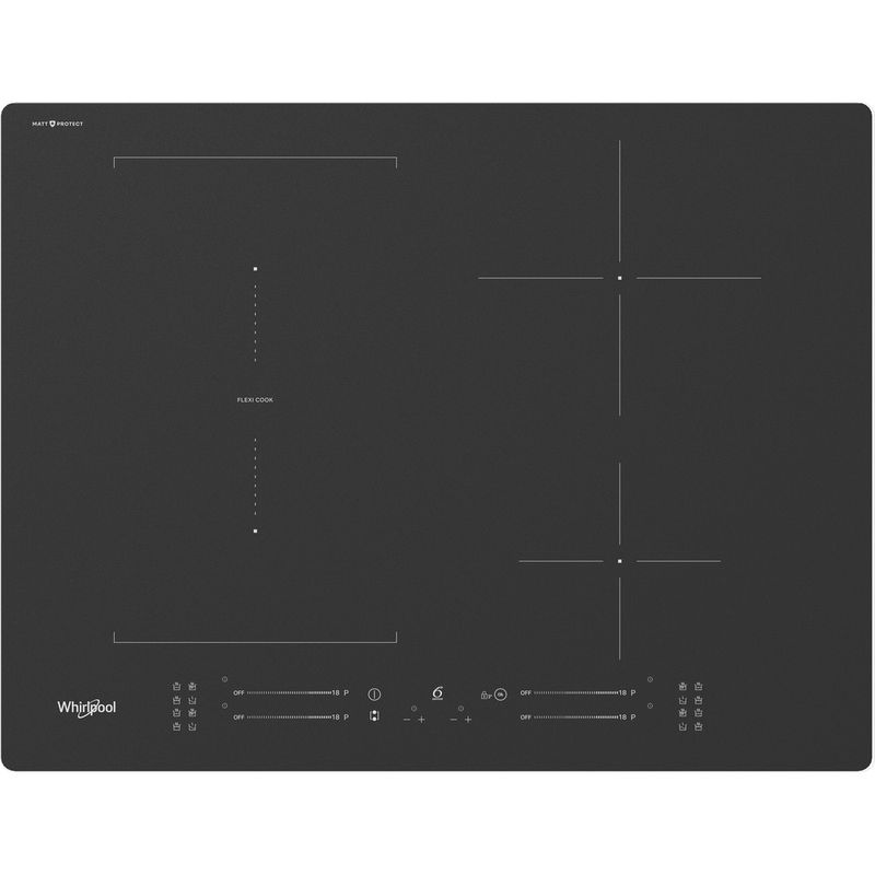 Whirlpool-Piano-cottura-WL-S7965-NE-BM-Nero-Induction-vitroceramic-Frontal-top-down