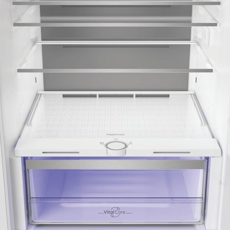 Hotpoint-Combinazione-Frigorifero-Congelatore-Da-incasso-HPK2-5293-B5E1-Zinc-Metal-2-porte-Drawer
